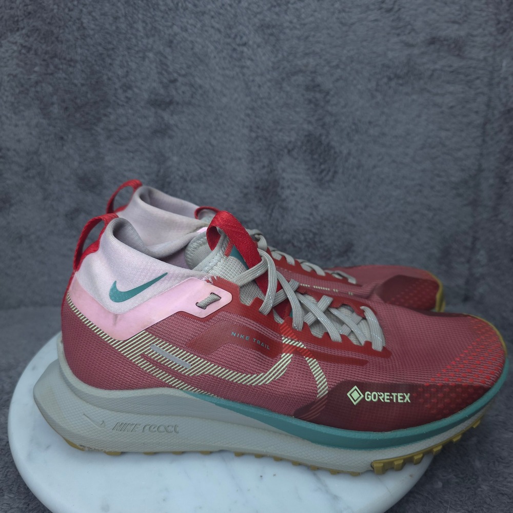 Nike Pegasus Trail 4 GTX Shoes Womens 8 Canyon Rust Teal Gore-Tex FB2194-600